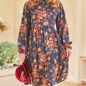 April Cornell Victorian Rose Short Dress